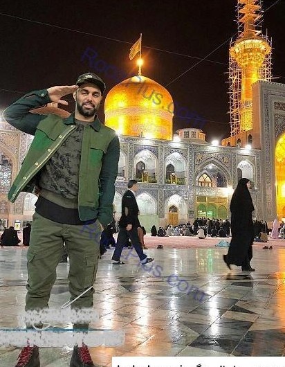 ژست عکس تو حرم امام رضا