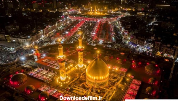 عکس از حرم امام حسین جدید