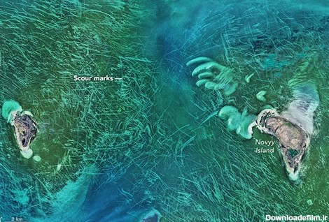 وسعت دریای خزر