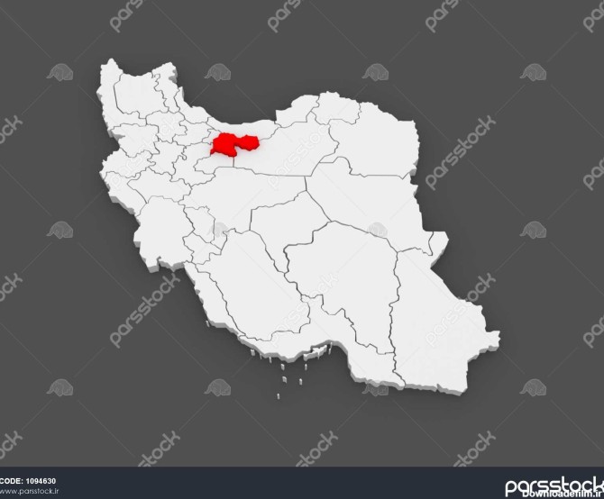 عکس نقشه ایران تهران