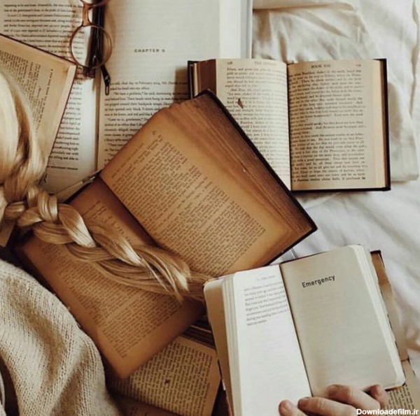 عکس پروفایل کتاب شیک