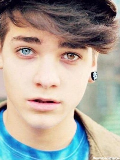 عکس نی نی پسر چشم رنگی خوشگل