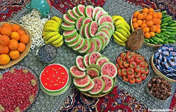 عکس وسایل های شب یلدا