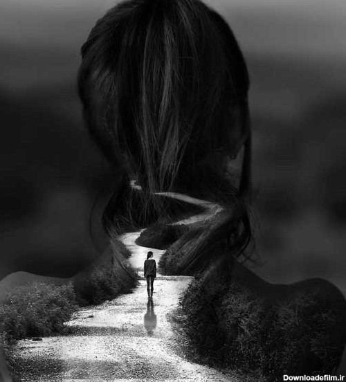 عکس پروفایل سیاه سفید جدید