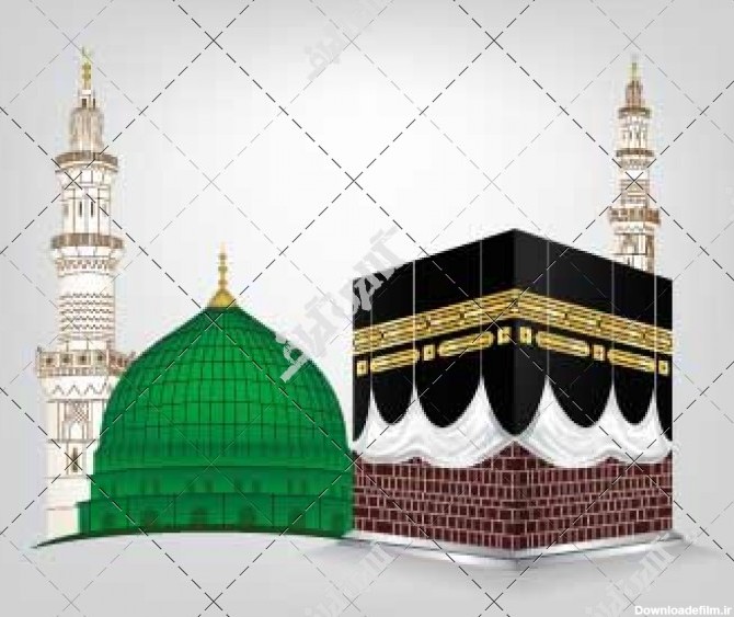 عکس مکه و مدینه با کیفیت بالا