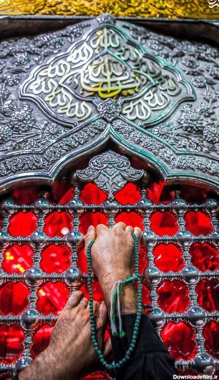 عکس ضریح امام حسین در اربعین