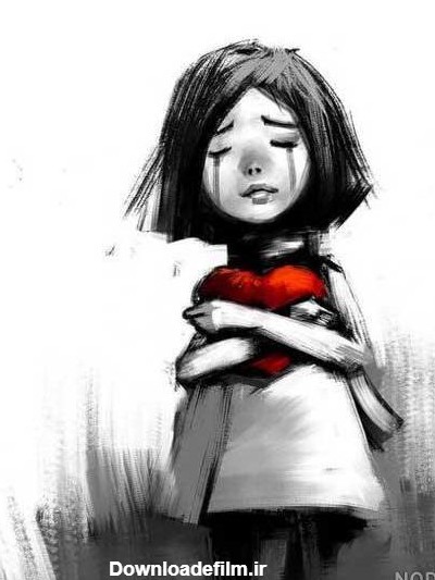 عکس پروفایل دل شکسته از عشق