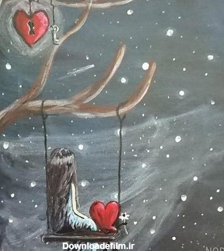 عکس پروفایل دل شکسته از عشق