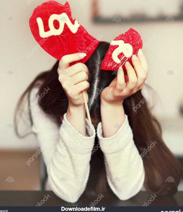عکس پروفایل دل شکسته از عشق