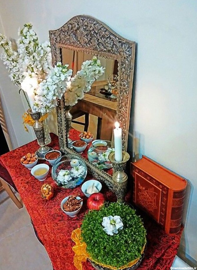 عکس سفره شب عید