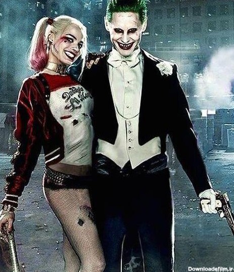 عکس جوکر با زنش