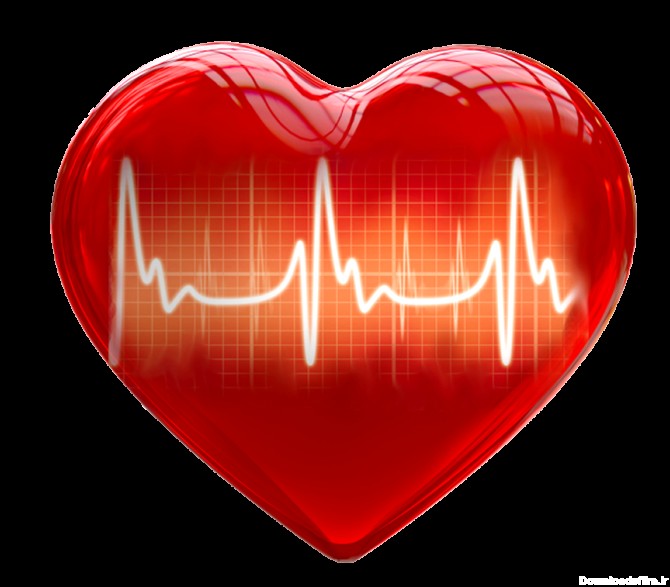 تصویر زمینه قلب رنگی