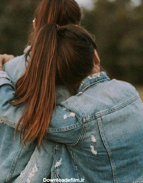 عکس دو دختر برای پروفایل واتساپ