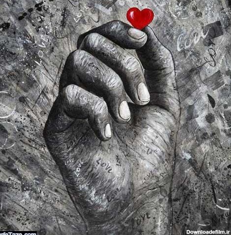 عکس قلب واقعی برای پروفایل