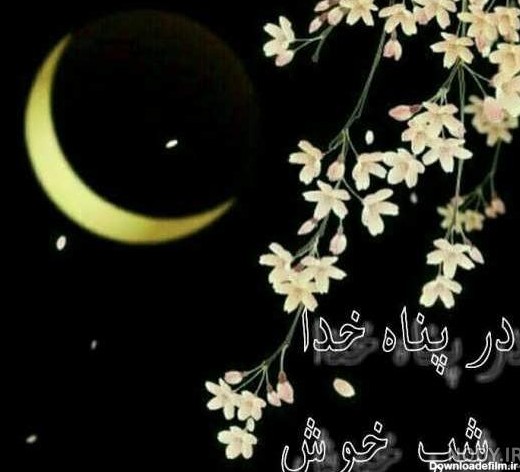 عکس نوشته شب بخیر عربی