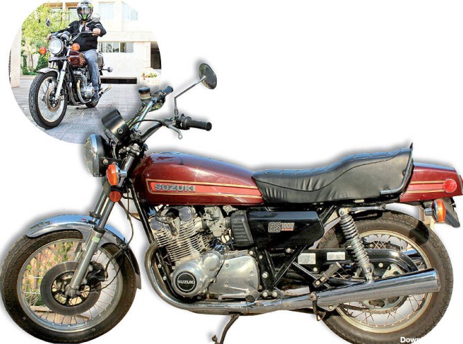عکس موتور سوزوکی جی اس 1000