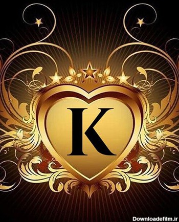 عکس نوشته عاشقانه با حرف k