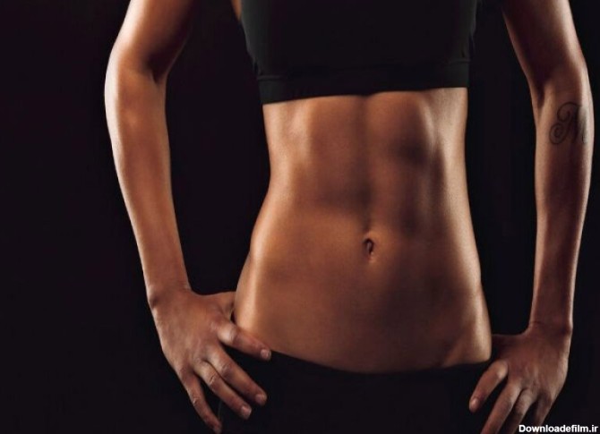 عکس های سیکس پک دخترونه در سی روز