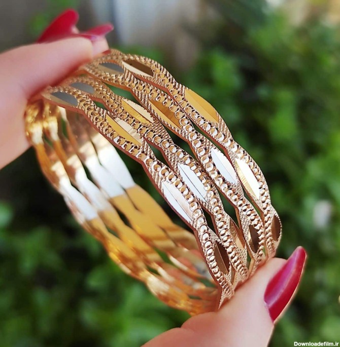 عکس النگو طلا فنری