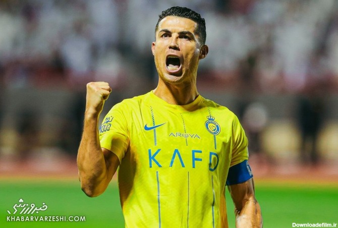 عکس از رونالدو در النصر