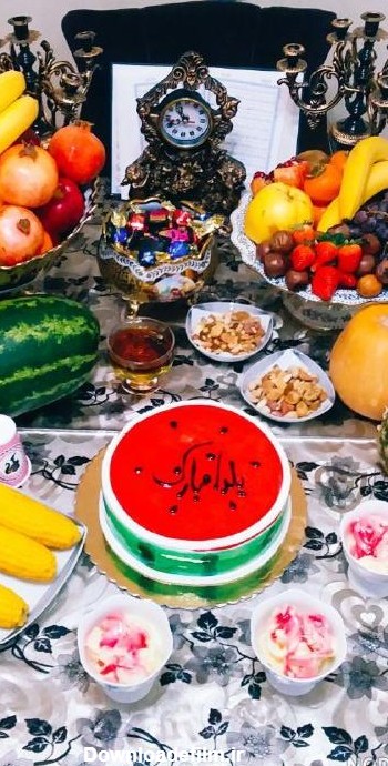 عکس فیک شب یلدا دخترانه