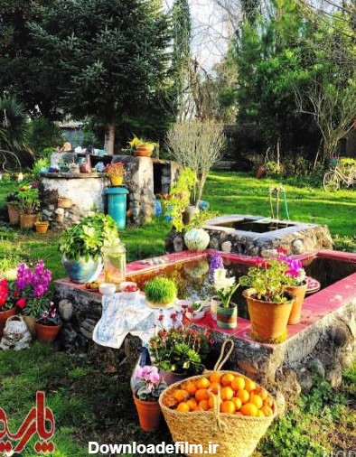 عکس سفره هفت سین در طبیعت