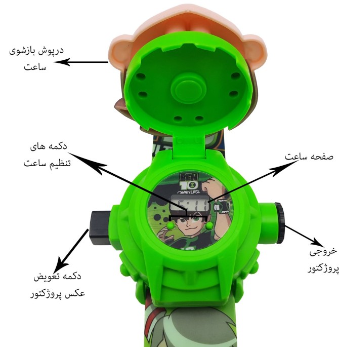 عکس ساعت هوشمند بن تن