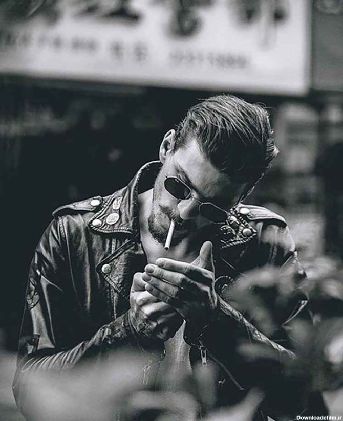 عکس پروفایل پسرانه لاتی سیگاری