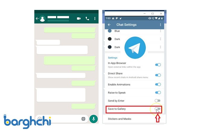 عکس ها و فیلم های تلگرام در کجا ذخیره میشود