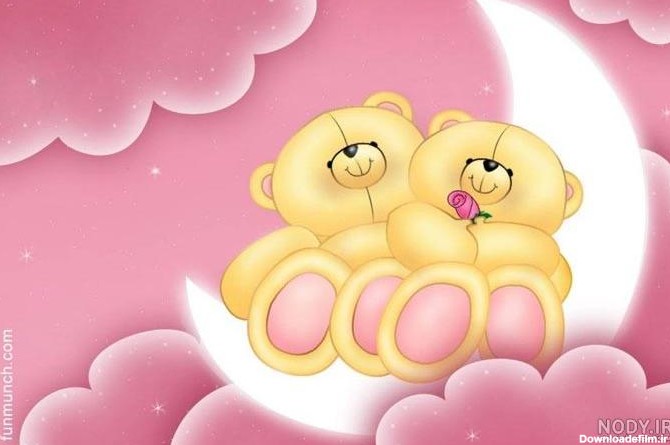 تصویر زمینه قلب رنگی