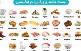 عکس غذا ها به انگلیسی