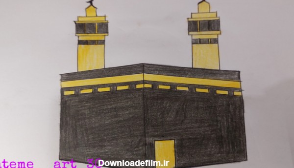 نقاشی خانه خدا آسان