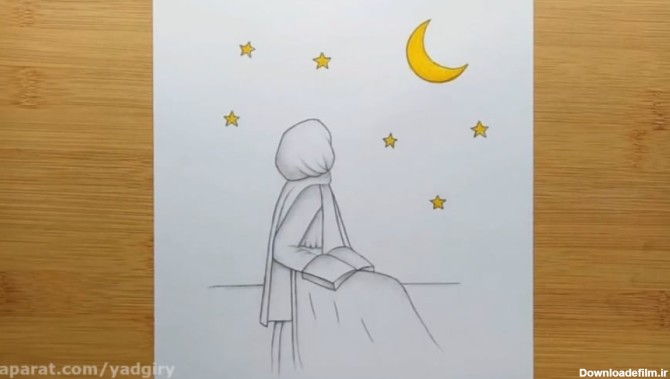 عکس نقاشی برای ماه رمضان