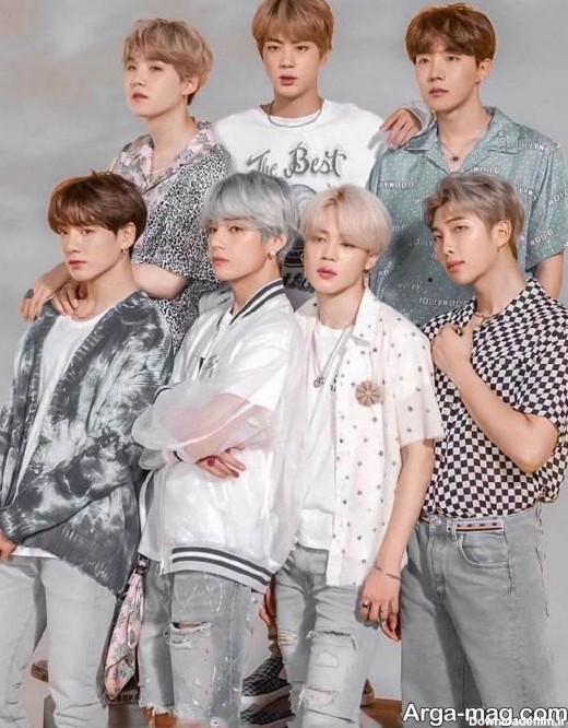 اسم و عکس اعضای بی تی اس