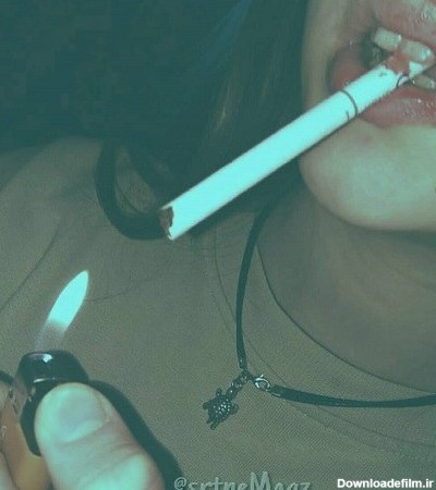 عکس پروفایل سیگار دخترانه