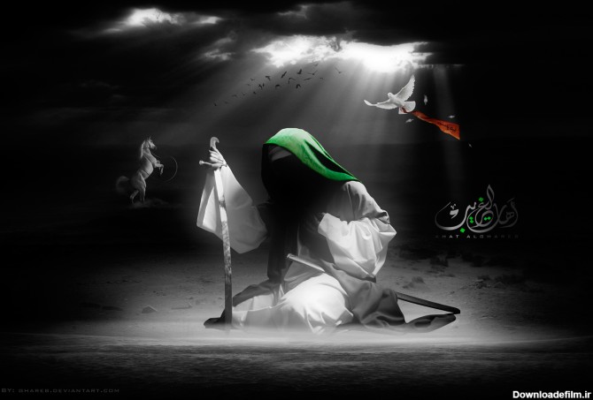 عکس امام حسین نوحه