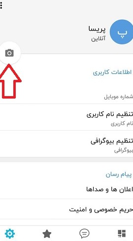 چگونه عکس پروفایل برنامه شاد را عوض کنیم