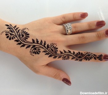 عکس نقش حنا ایران