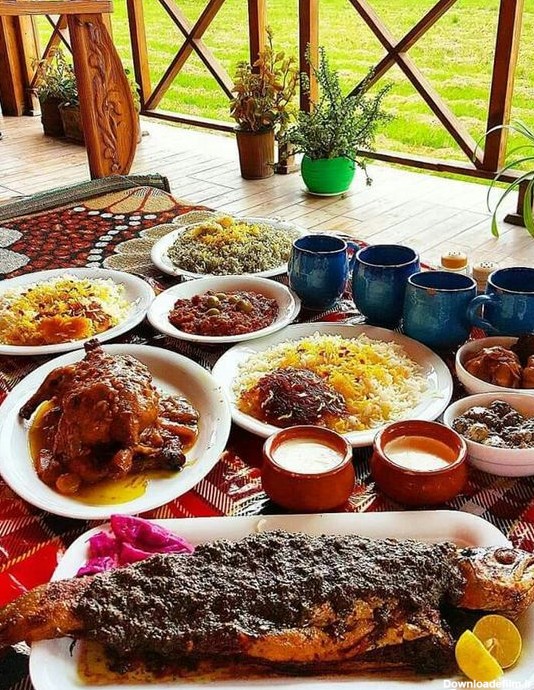 عکس غذای محلی رشت