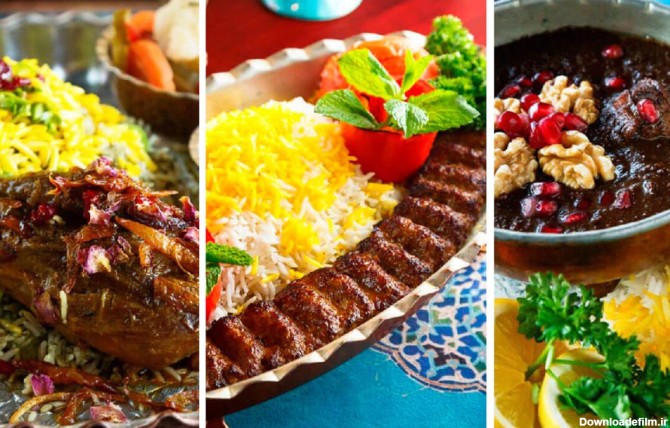 عکس غذاهای ایرانی مجلسی