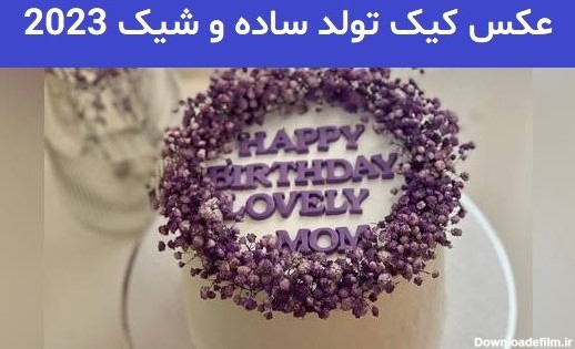 عکس کیک تولد دخترانه شیک و