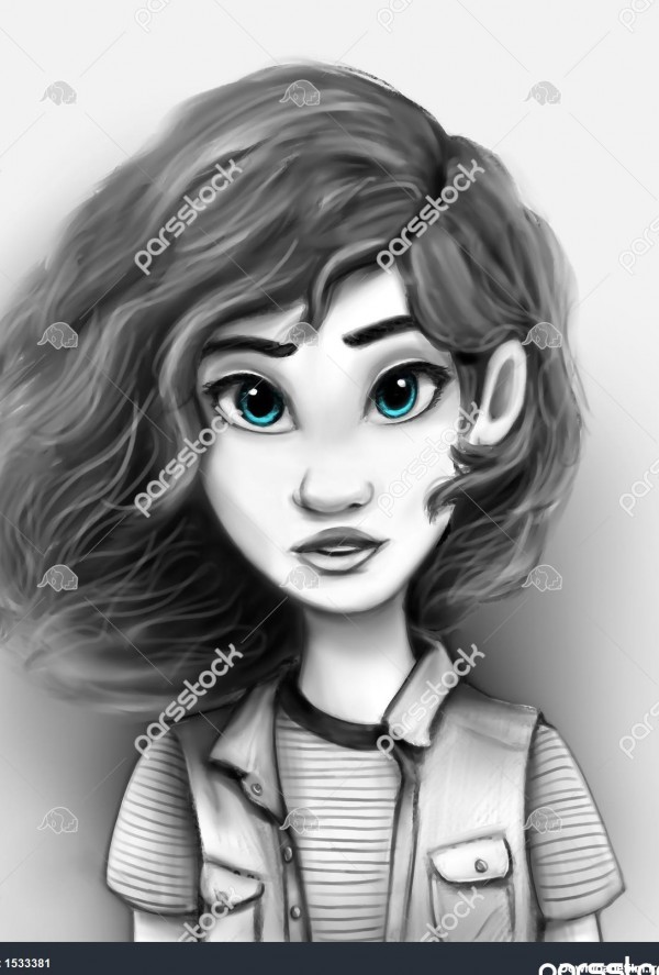 عکس چهره فانتزی کارتونی