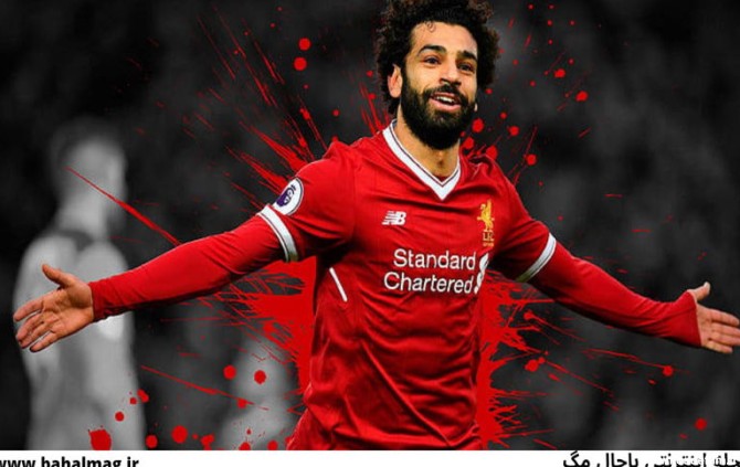 عکس محمد صلاح بازیکن لیورپول