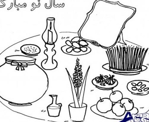 عکس سفره هفت سین طراحی