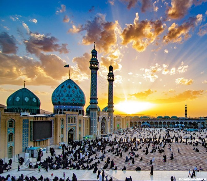 عکس هنری مسجد جمکران