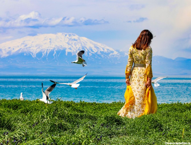 عکس نوشته در مورد لباس کردی