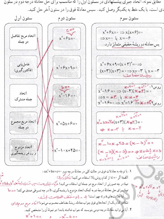 عکس ریاضی دهم انسانی