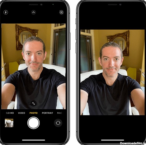 عکس گرفتن با گوشی ایفون ۱۲