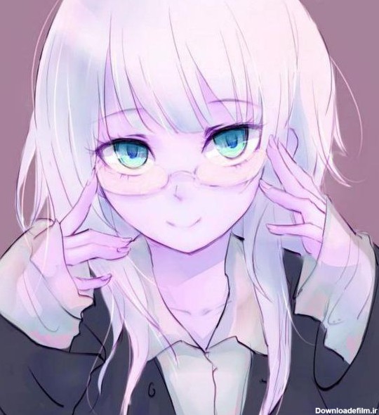 عکس دختر کره ای عینکی