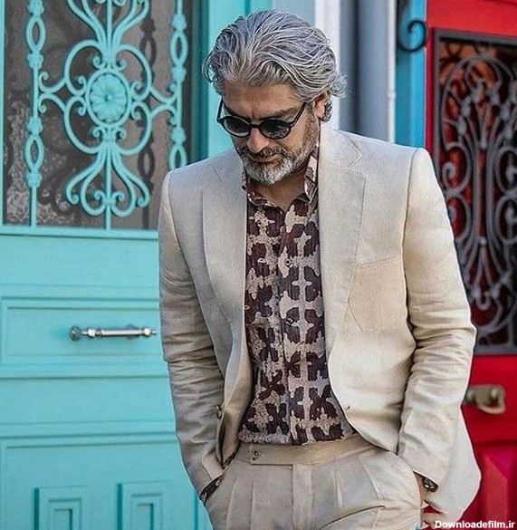 عکس مرد ۵۰ ساله خوشتیپ ایرانی